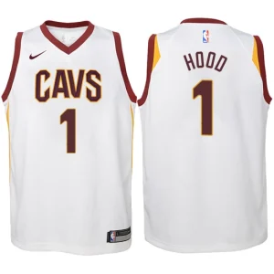 Youth Cleveland Cavaliers 1 Rodney Hood White Swingman Jersey - Association Edition