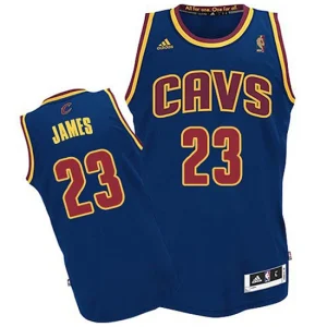 Youth Cleveland Cavaliers 23 Lebron James CAVS Revolution 30 Swingman Blue Jersey