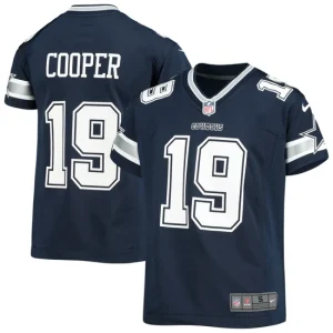 Youth Dallas Cowboys Amari Cooper Nike Navy Game Player Jersey