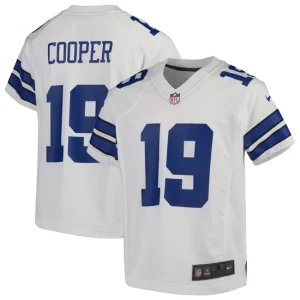 Youth Dallas Cowboys Amari Cooper Nike White Player Game Jersey