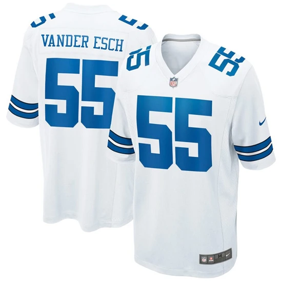 Youth Dallas Cowboys Leighton Vander Esch Nike White Game Jersey