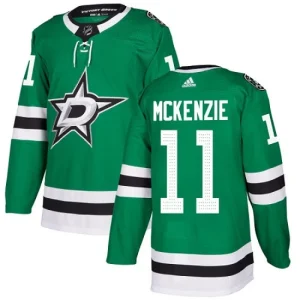 Youth Dallas Stars Curtis McKenzie 11 Authentic Green Home