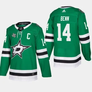 Youth Dallas Stars Jamie Benn 14 2018 Home Green Player