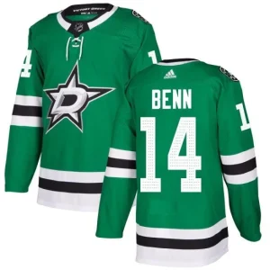 Youth Dallas Stars Jamie Benn 14 Kelly Green Authentic