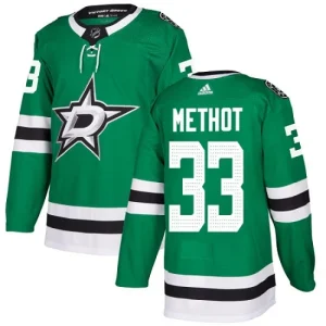 Youth Dallas Stars Marc Methot 33 Authentic Green Home