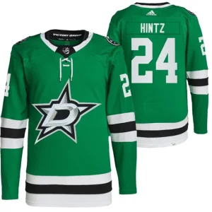 Youth Dallas Stars Roope Hintz 24 Home Green 2021-22 Primegreen Authentic