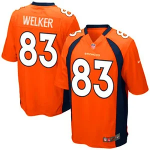 Youth Denver Broncos Wes Welker Nike Orange Team Color Game Jersey