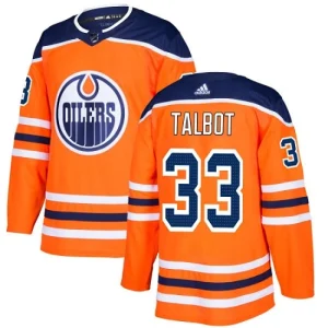 Youth Edmonton Oilers Cam Talbot 33 White Home