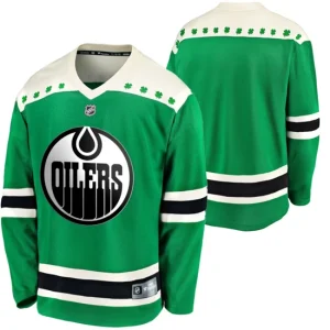 Youth Edmonton Oilers Green 2020 St. Patricks Day Breakaway