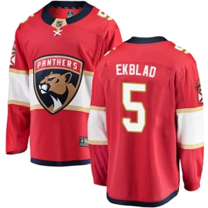 Youth Florida Panthers Aaron Ekblad 5 Breakaway Red Fanatics Branded Home