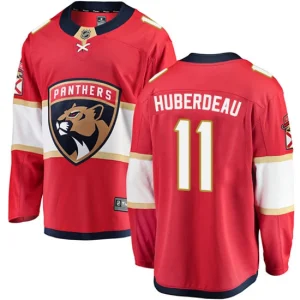 Youth Florida Panthers Jonathan Huberdeau 11 Breakaway Red Fanatics Branded Home