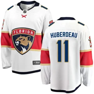 Youth Florida Panthers Jonathan Huberdeau 11 Breakaway White Fanatics Branded Away