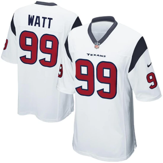 Youth Houston Texans JJ Watt Nike White Game Jersey