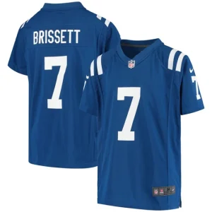 Youth Indianapolis Colts Jacoby Brissett Royal Game Player Jersey