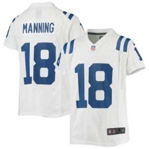 Youth Indianapolis Colts Peyton Manning Nike White Retired Player Game Jersey