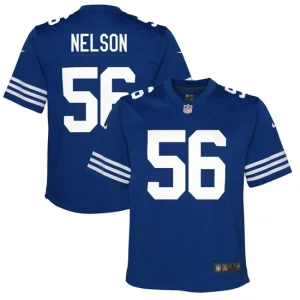 Youth Indianapolis Colts Quenton Nelson Nike Royal Alternate Game Jersey