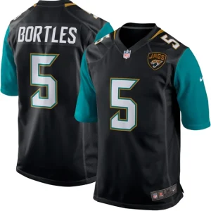 Youth Jacksonville Jaguars Blake Bortles Nike Black Team Color Game Jersey