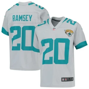 Youth Jacksonville Jaguars Jalen Ramsey Nike Silver Inverted Game Jersey