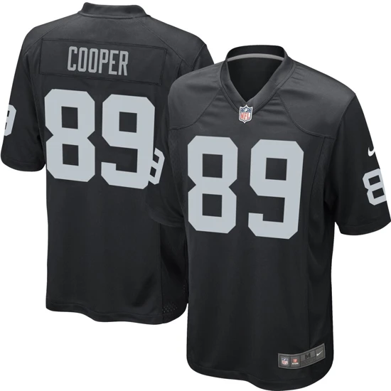 Youth Las Vegas Raiders Amari Cooper Nike Black 2015 Game Jersey