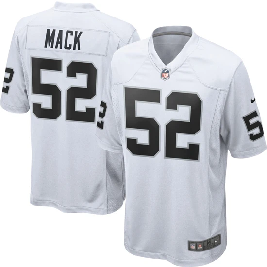 Youth Las Vegas Raiders Khalil Mack Nike White Game Jersey