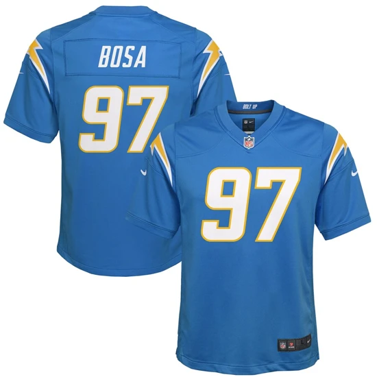 Youth Los Angeles Chargers Joey Bosa Nike Powder Blue Game Jersey