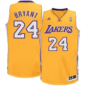 Youth Los Angeles Lakers 24 Kobe Bryant Revolution 30 Swingman Gold Jersey