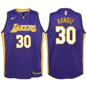 Youth Los Angeles Lakers 30 Julius Randle Purple Swingman Jersey-Statement Edition