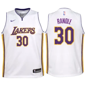 Youth Los Angeles Lakers 30 Julius Randle White Swingman Jersey-Association Edition