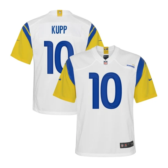 Youth Los Angeles Rams Cooper Kupp Nike White Alternate Game Jersey