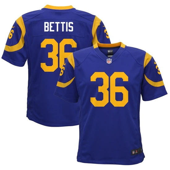 Youth Los Angeles Rams Jerome Bettis Nike Royal Retired Game Jersey