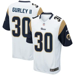 Youth Los Angeles Rams Todd Gurley II Nike White Game Jersey