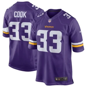 Youth Minnesota Vikings Dalvin Cook Nike Purple Game Jersey