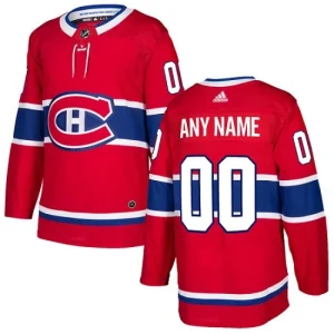 Youth Montreal Canadiens Customized Home Red Authentic