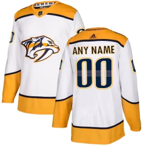 Youth Nashville Predators Home Blank White