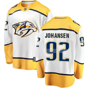 Youth Nashville Predators Ryan Johansen 92 Breakaway White Fanatics Branded Away