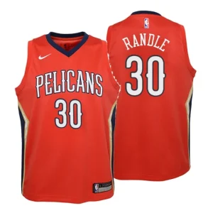 Youth New Orleans Pelicans 30 Julius Randle Statement Red Swingman Jersey