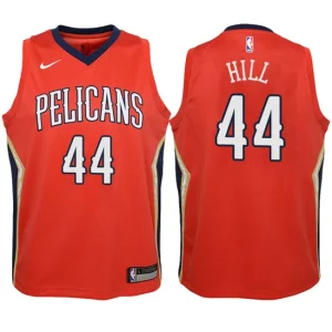 Youth New Orleans Pelicans 44 Solomon Hill Red Swingman Jersey-Icon Edition