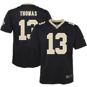 Youth New Orleans Saints Michael Thomas Nike Black Game Jersey