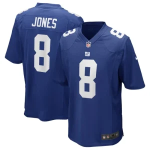 Youth New York Giants Daniel Jones Nike Royal Game Jersey