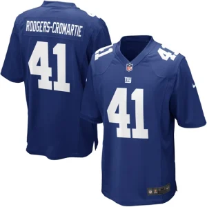 Youth New York Giants Dominique Rodgers-Cromartie Nike Royal Blue Team Color Game Jersey