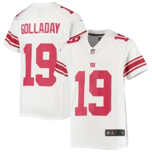 Youth New York Giants Kenny Golladay Nike White Game Jersey