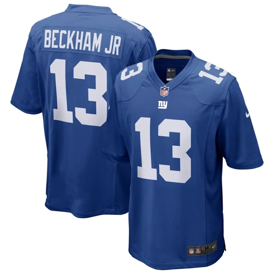 Youth New York Giants Odell Beckham Jr. Nike Royal Blue Team Color Game Jersey