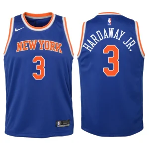 Youth New York Knicks 3 Tim Hardaway Jr. Royal Swingman Jersey-Icon Edition