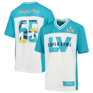 Youth Nike White Super Bowl LV Game Jersey