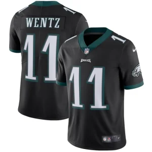 Youth Philadelphia Eagles Carson Wentz Nike Black Vapor Untouchable Limited Player Jersey