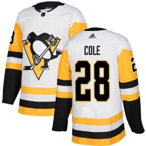 Youth Pittsburgh Penguins Ian Cole 28 Authentic White Away