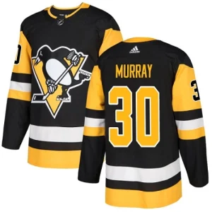 Youth Pittsburgh Penguins Matt Murray 30 Authentic Black Home