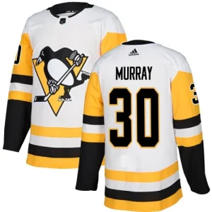 Youth Pittsburgh Penguins Matt Murray 30 Authentic White Away