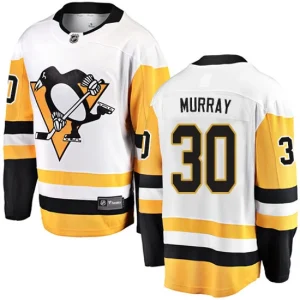 Youth Pittsburgh Penguins Matt Murray 30 Breakaway White Fanatics Branded Away