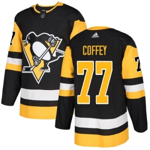 Youth Pittsburgh Penguins Paul Coffey 77 Authentic Black Home